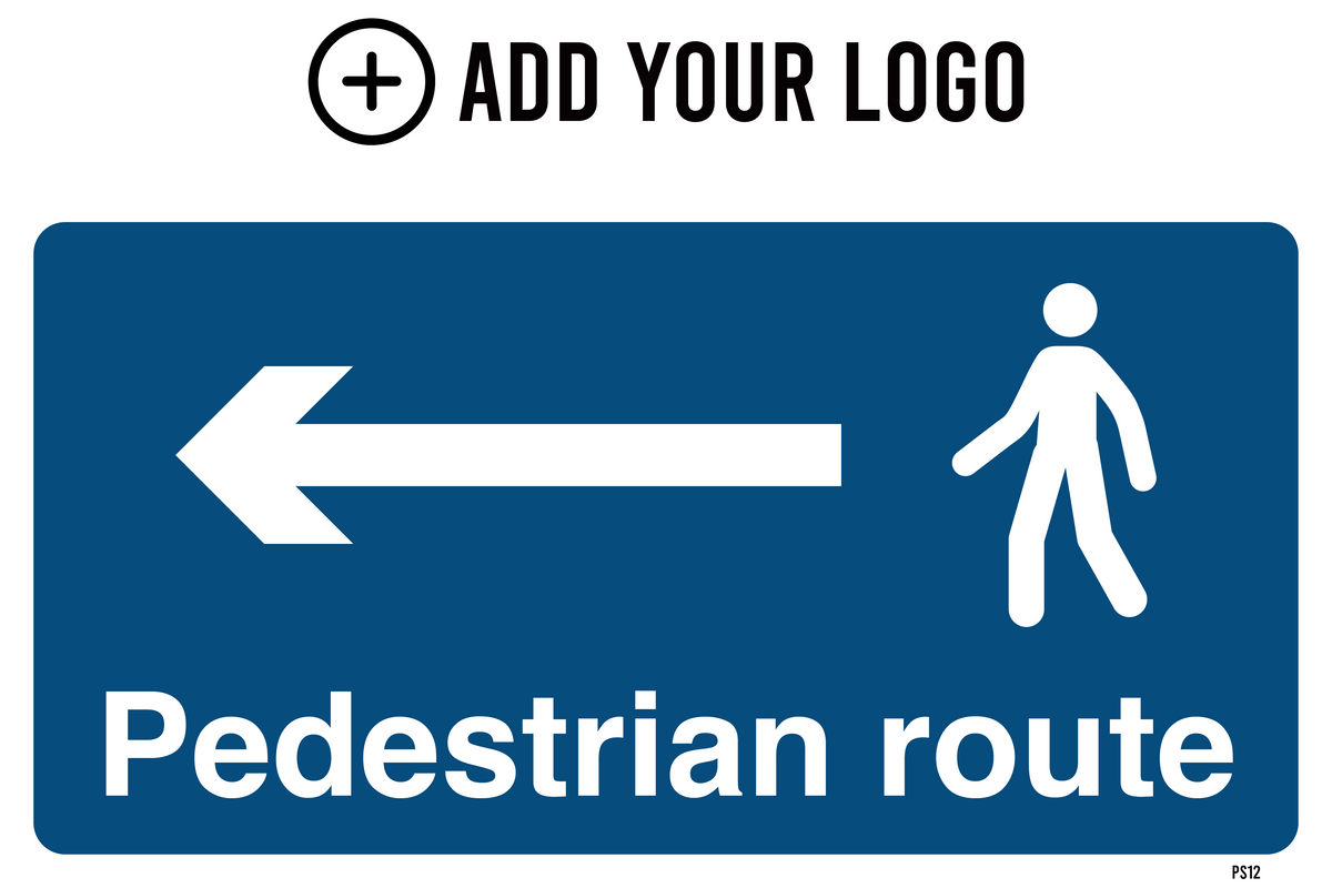 Pedestrian Route Sign PS12