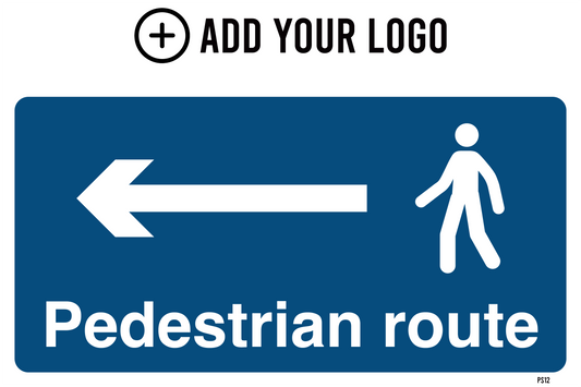 Pedestrian Route Sign PS12
