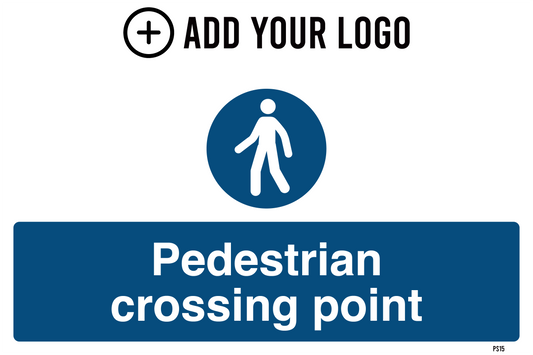 Pedestrian Crossing Point Sign PS15