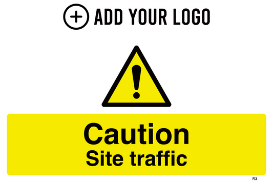 Caution Site Traffic Sign PS4