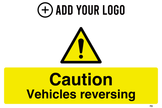 Caution Vehicles Reversing Sign PS5