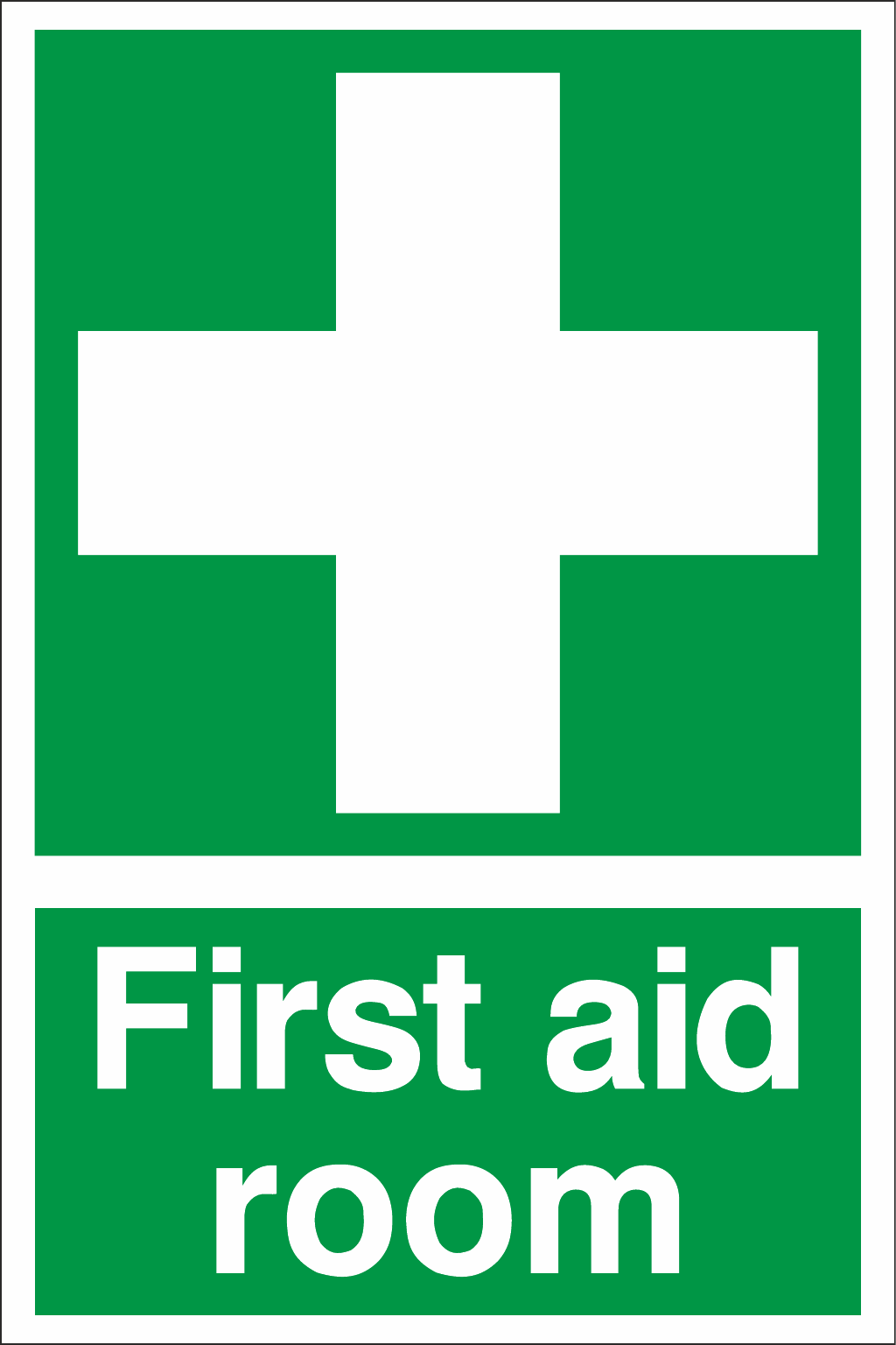First Aid Room safety sign