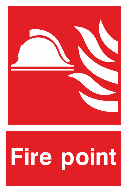 Fire Point safety sign