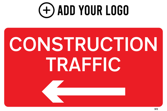 Construction Traffic Sign SE12