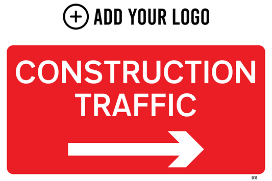Construction Traffic Sign SE13