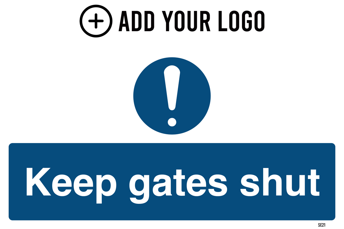 Keep Gates Shut Sign SE21