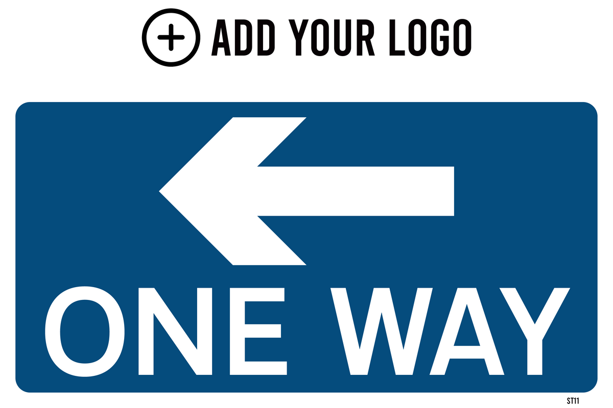 One Way Sign ST11