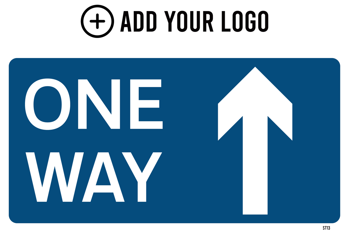 One Way Sign ST13