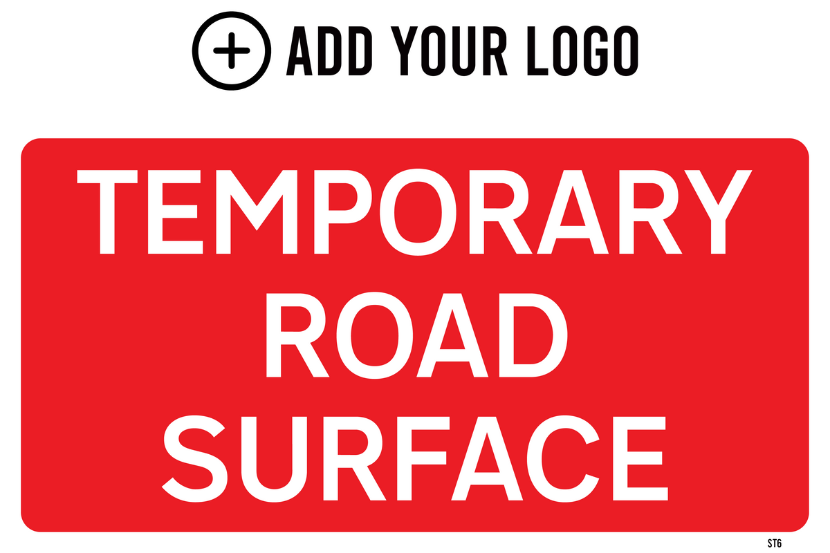 Temporary Road Surface Sign ST6