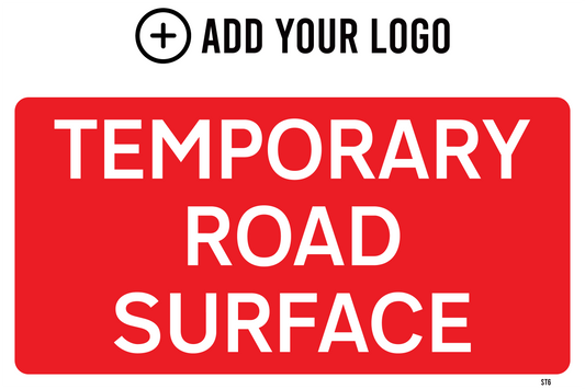 Temporary Road Surface Sign ST6