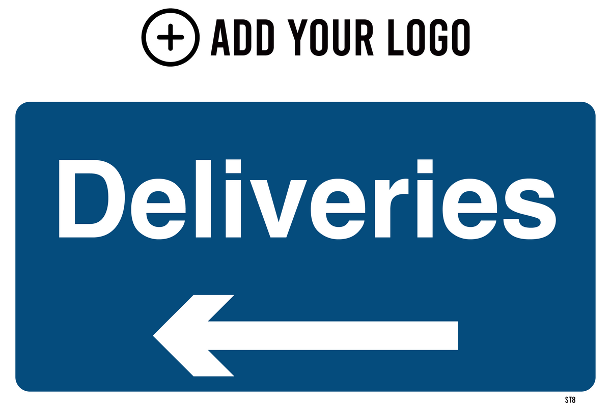 Deliveries Sign ST8