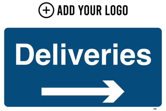 Deliveries Sign ST9