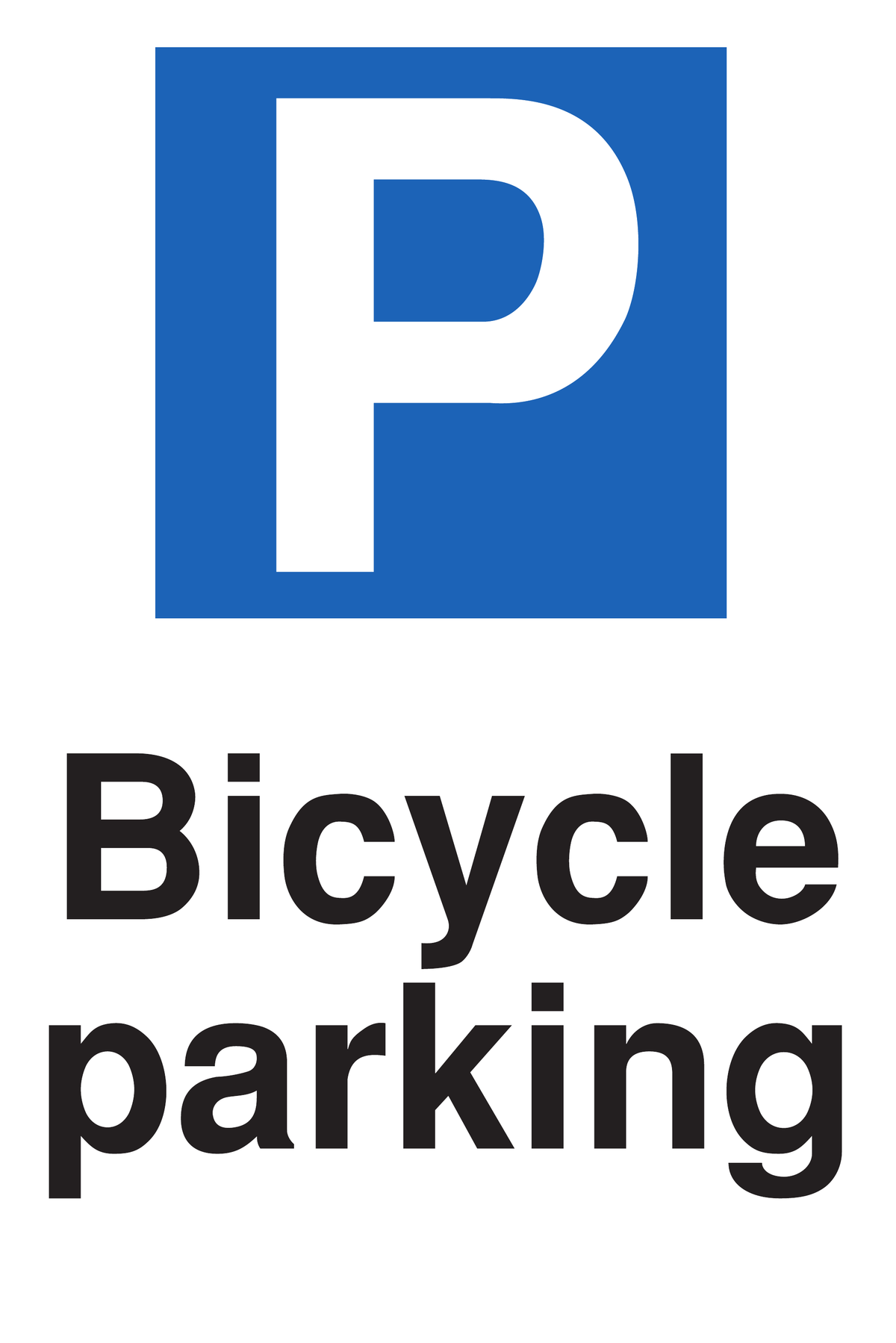 Bicycle Parking traffic sign