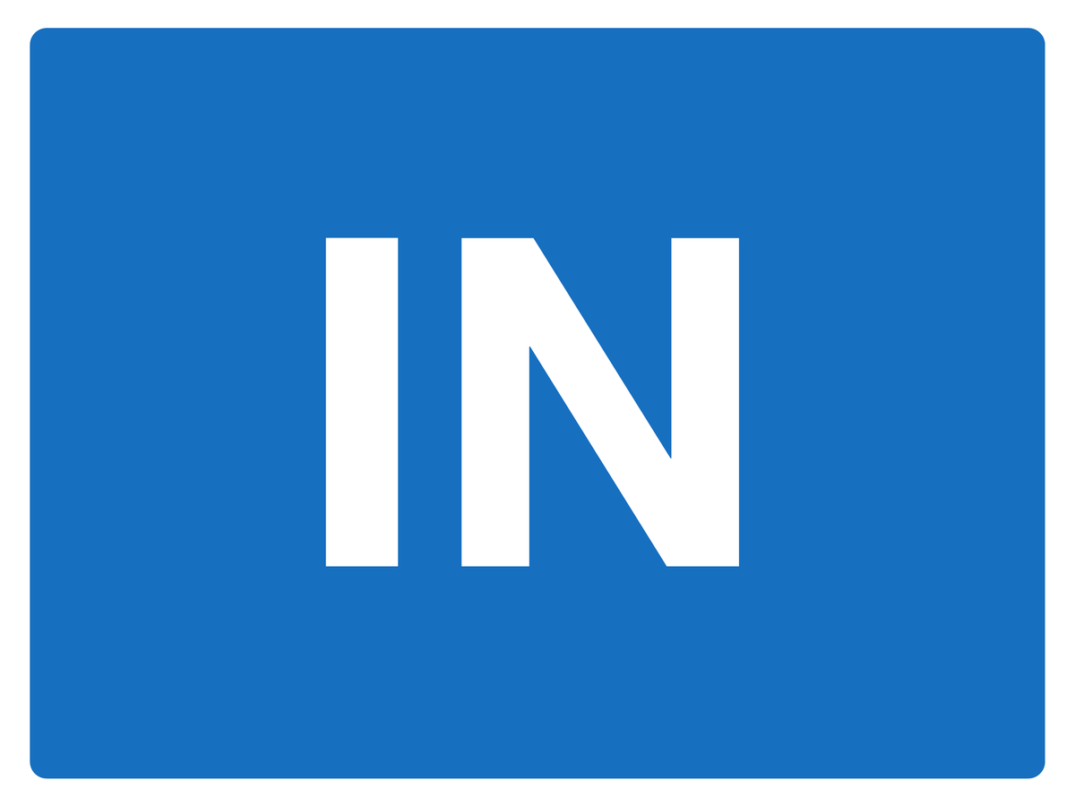 In traffic sign