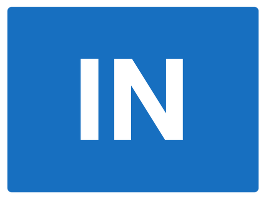 In traffic sign