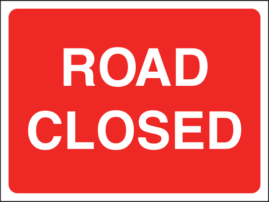 Road Closed traffic sign