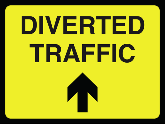 Diverted Traffic traffic sign