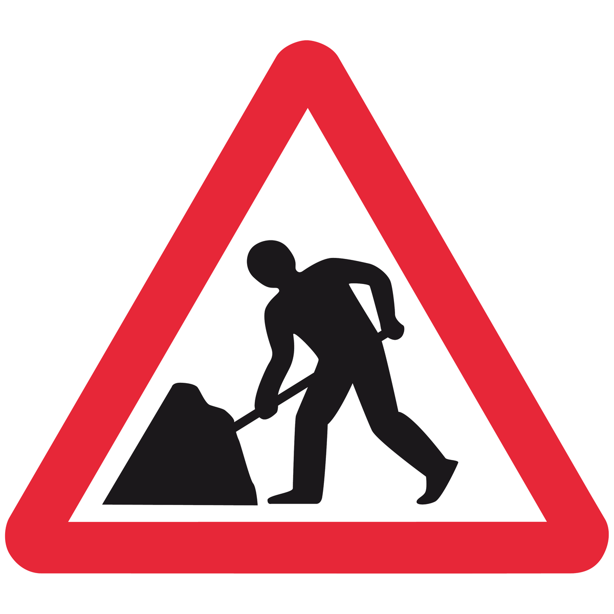 Road Works Men At Work traffic sign