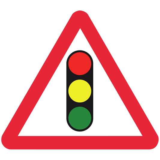 Traffic Signals Ahead traffic sign