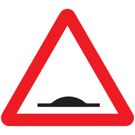 Road Hump Ahead traffic sign